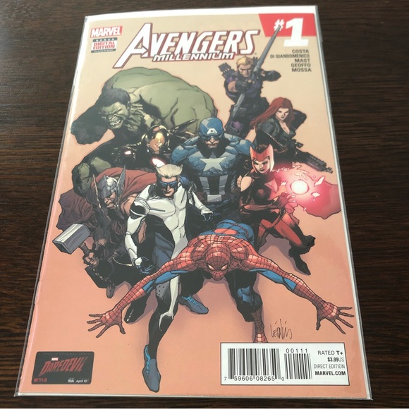 AVENGERS MILLENIUM #1-4 MARVEL COMICS NM - Picture 3 of 5